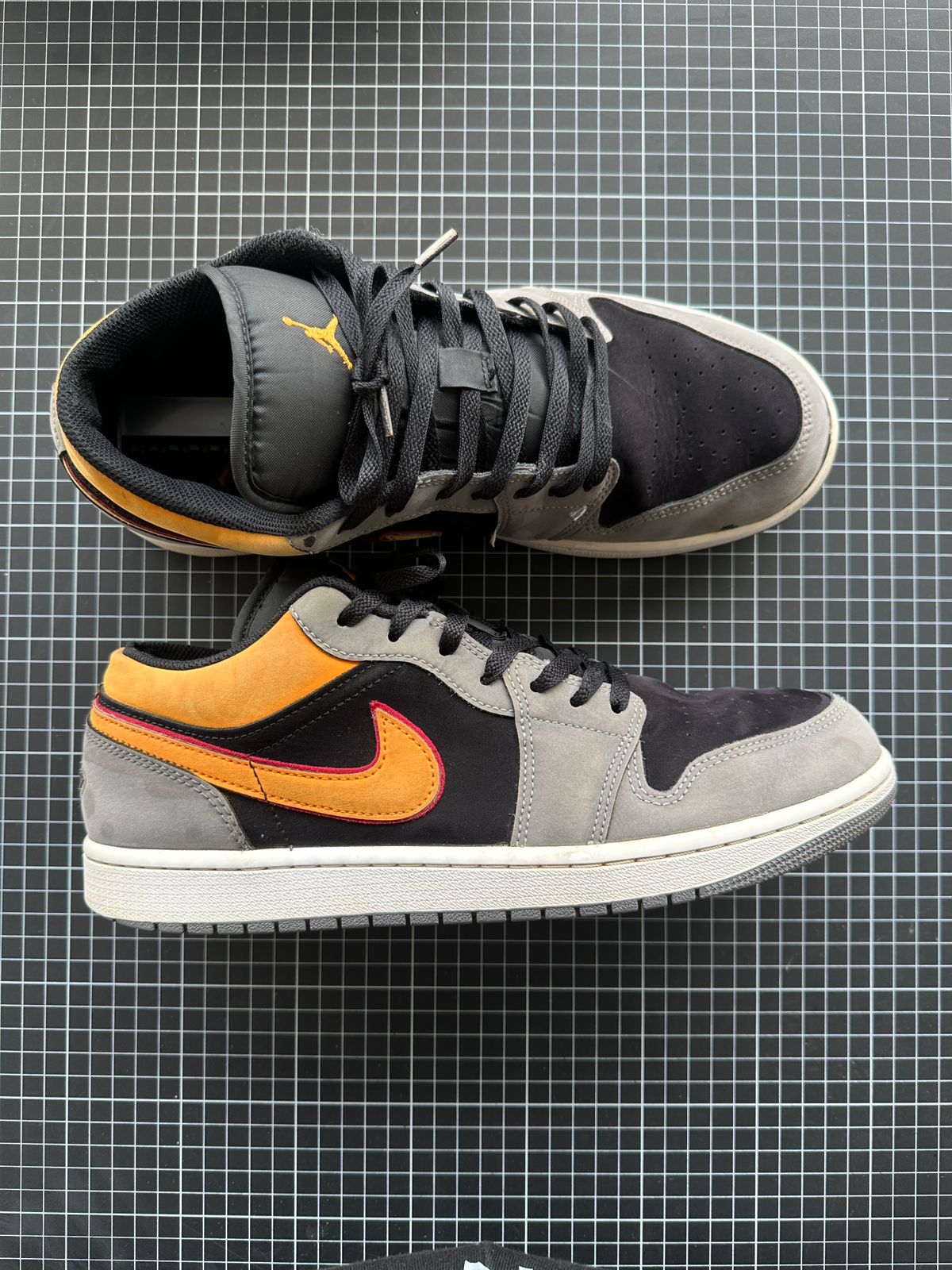 Nike Jordan 1 Low depois da higienização